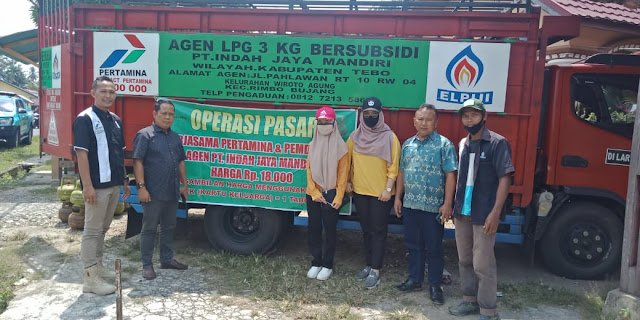 Jelang Ramadan, Agen Gas 3 Kg Diwarning Pemkab Tebo