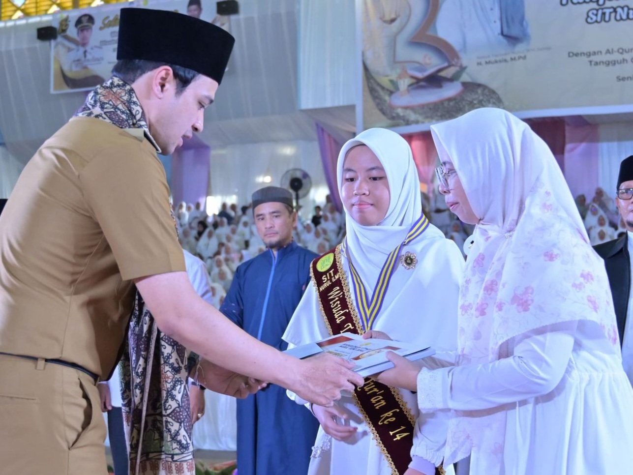 Wawako Diza Hazrah Apresiasi Guru Tahfizh, Sebut Pendidikan Alquran Kunci Kemajuan