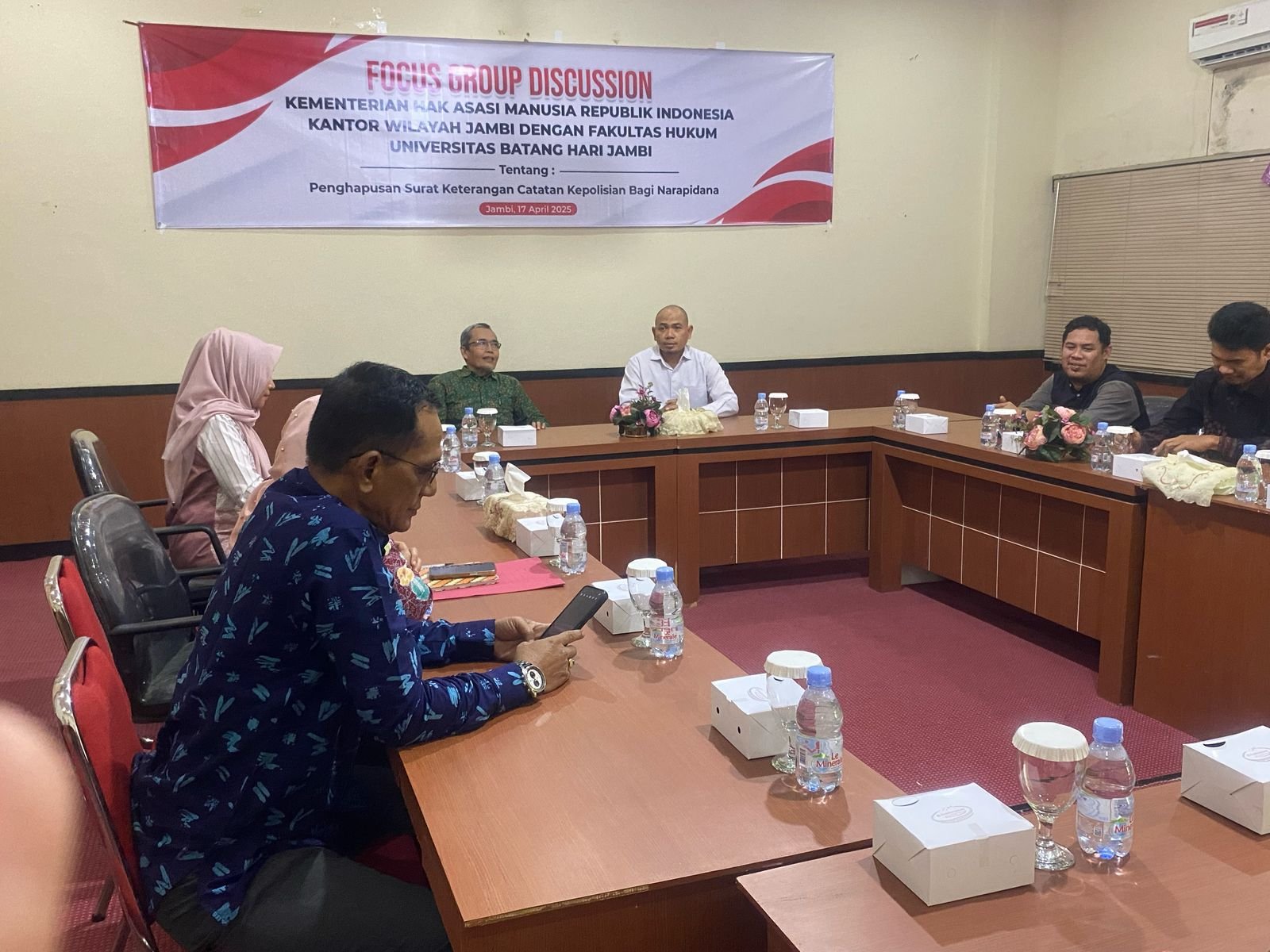 Upaya Hapus Diskriminasi, KemenHAM Jambi Gagas Penghapusan SKCK untuk Mantan Nap