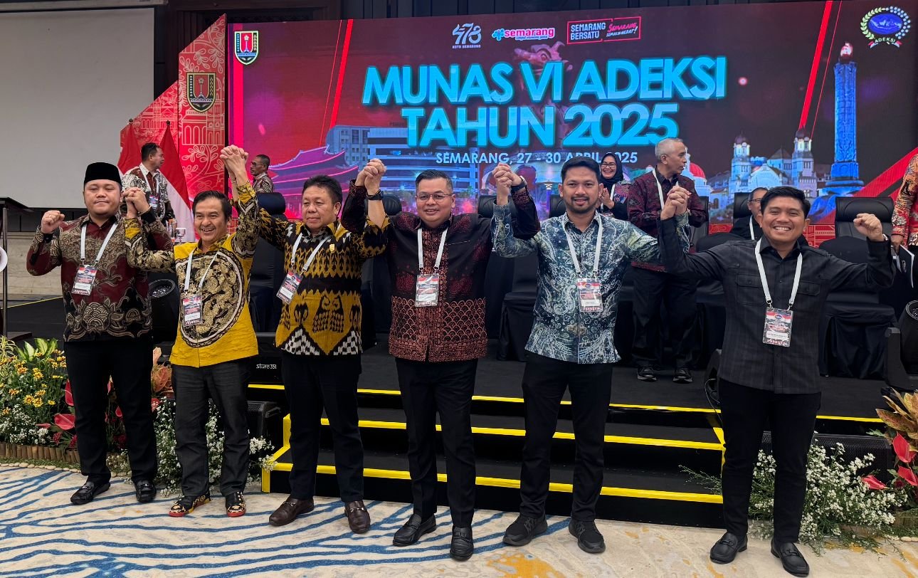 Munas VI Adeksi, Dance Ishak Palit Terpilih Ketua Umum, Kemas Faried Jadi Wakil