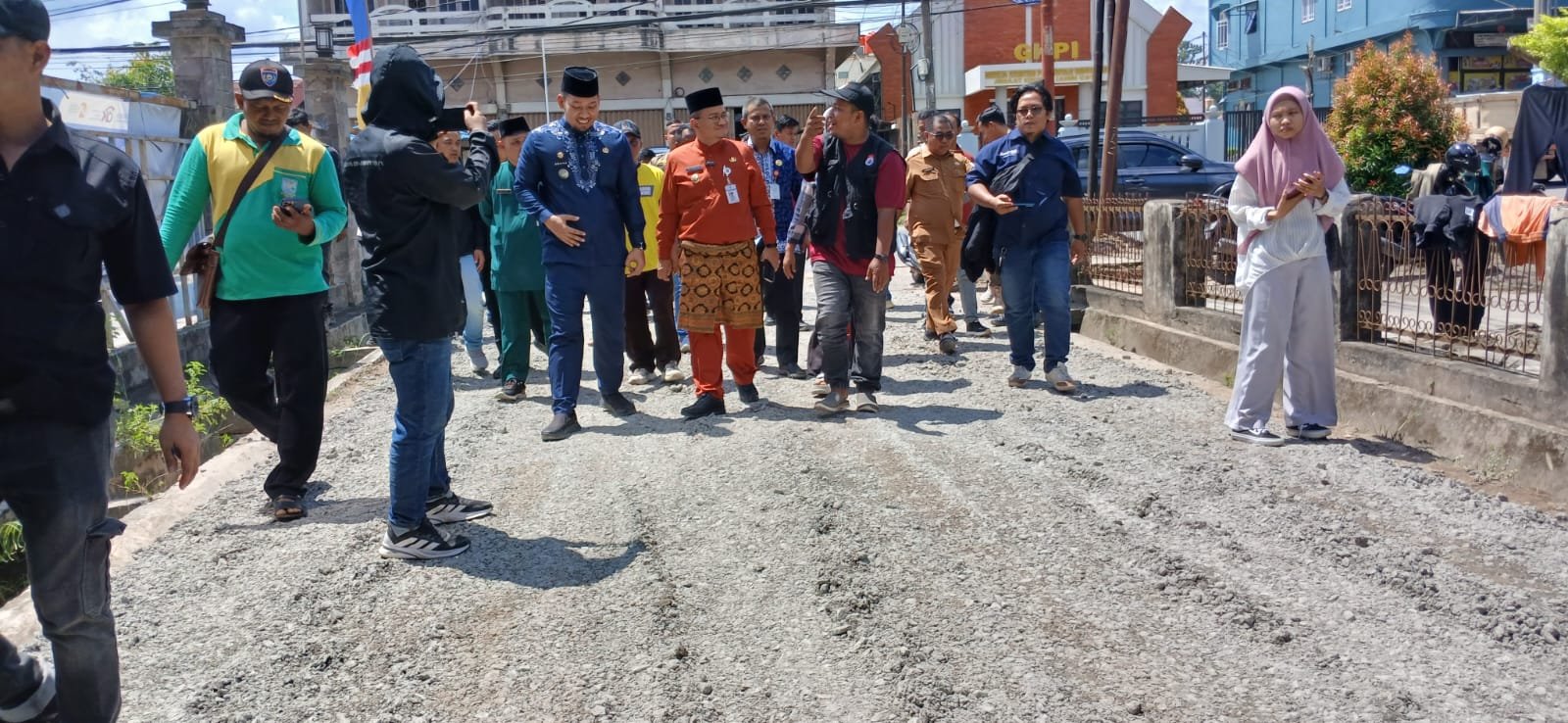 Walikota Maulana Tegaskan Komitmen Perbaiki Infrastruktur Jalan di Kota Jambi
