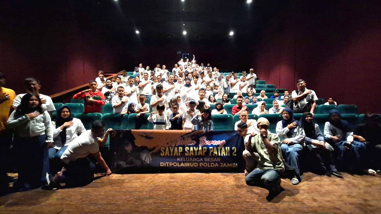 Film ‘Sayap Sayap Patah 2’ Jadi Sarana Pembinaan Mental di Lingkungan Ditpolairud Jambi