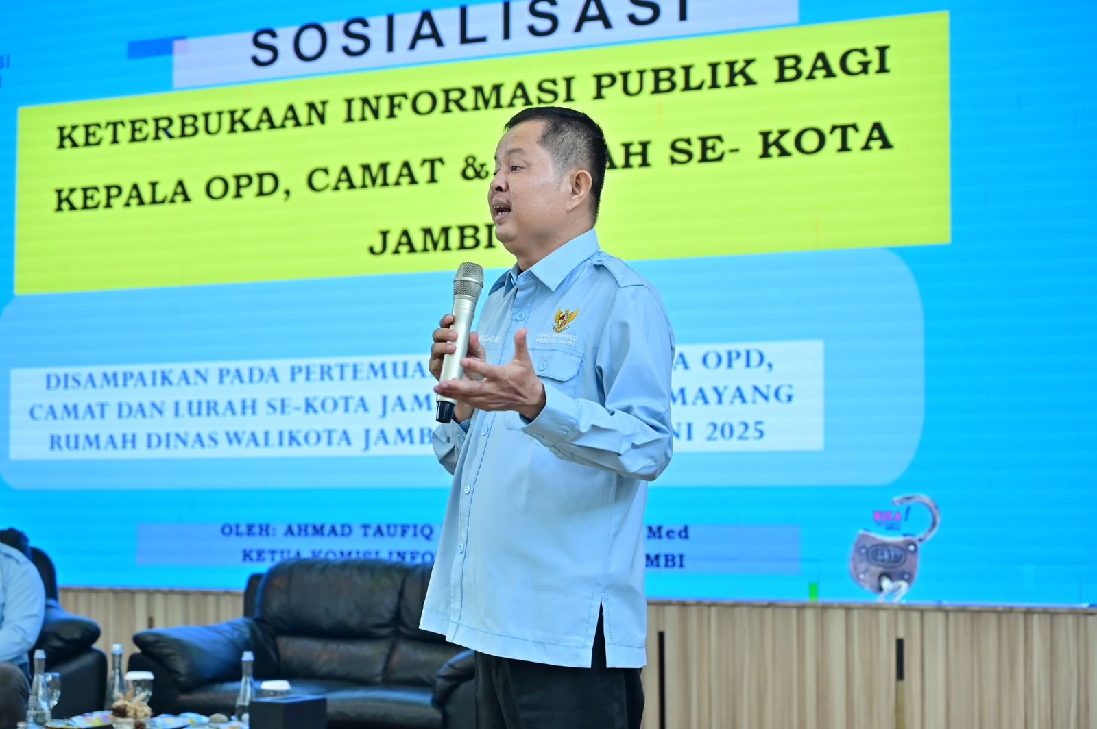 Pemkot Jambi Gandeng Komisi Informasi Bangun Budaya Birokrasi Terbuka