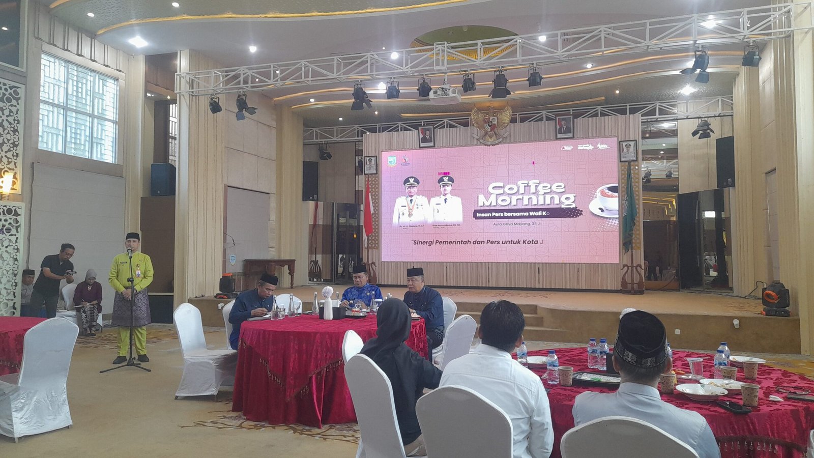 Abu Bakar: Coffee Morning Jadi Wadah Perkuat Hubungan Pers dan Pemerintah Kota Jambi