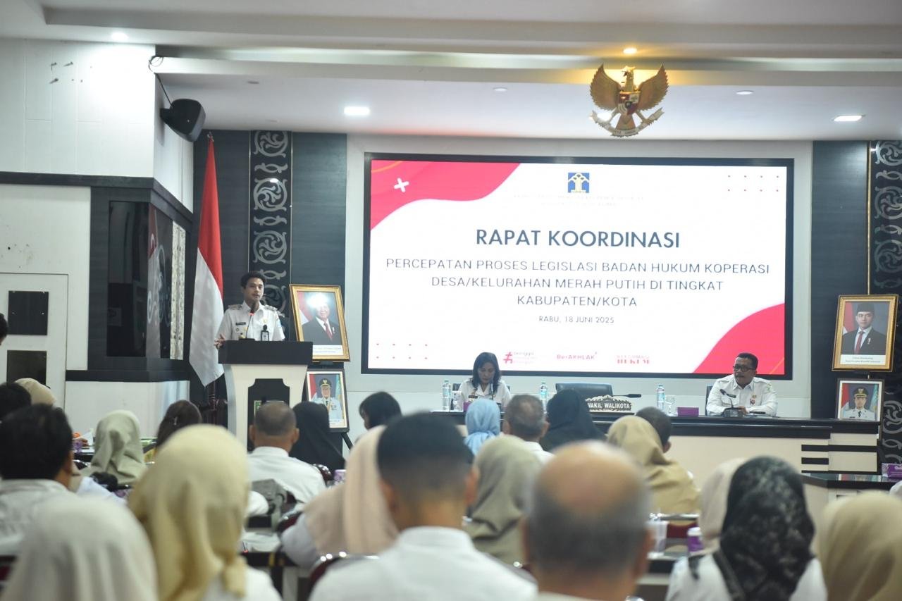 Sukseskan Asta Cita Presiden, Pemkot Percepat Pendirian Koperasi Merah Putih di Seluruh Kelurahan