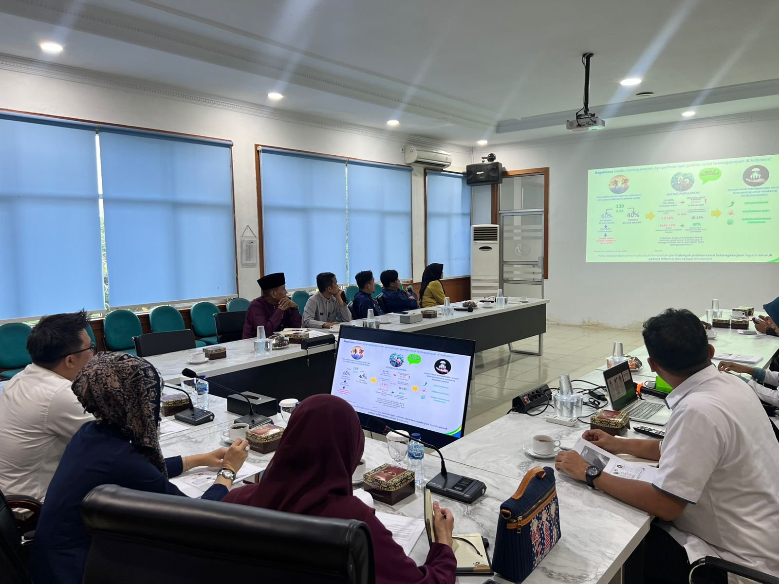 BPJAMSOSTEK Jambi Tegaskan Wajibnya Perlindungan Pekerja Proyek Konstruksi Pemkot