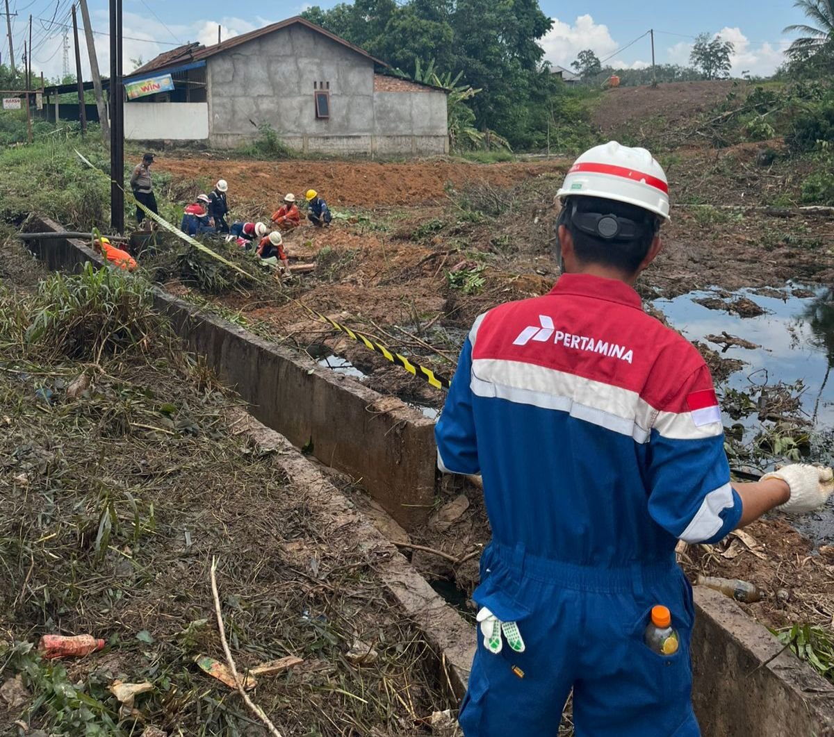 Minyak Mentah Bocor di Jalur Pipa PEP Jambi, Petugas Temukan Alat Illegal Tapping