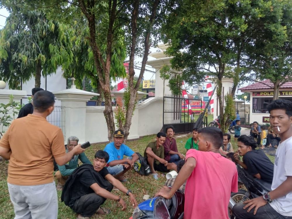 Polres Tebo Lindungi Tokoh SAD Usai Konflik dengan Kelompok Merangin