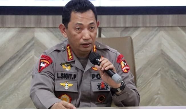 Kapolri Jenderal Listyo Sigit Prabowo saat memberi instruksi tegas kepada jajaran kepolisian.