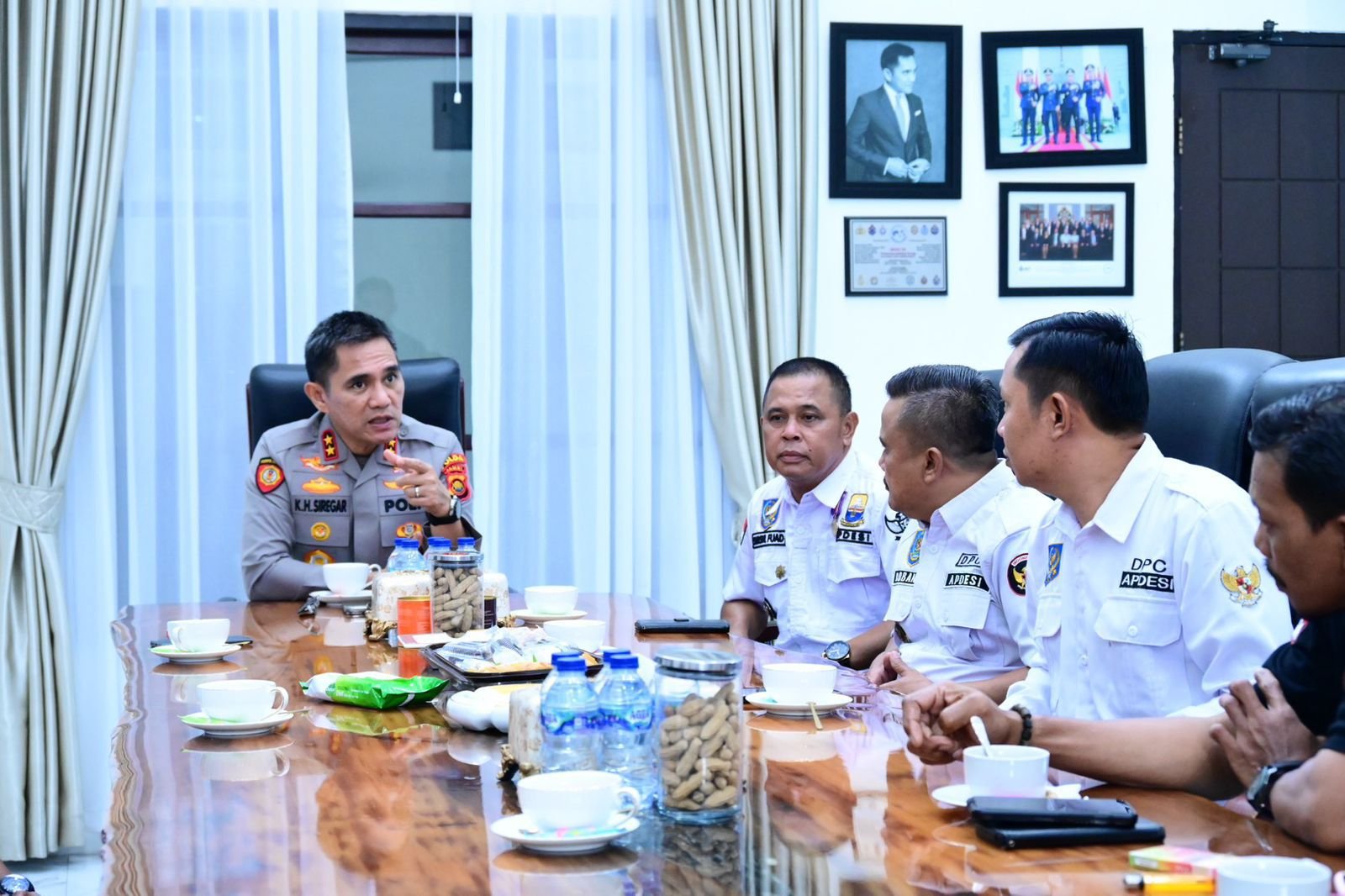 Irjen Krisno Siregar Terima APDESI Jambi, Siap Kawal Program Desa