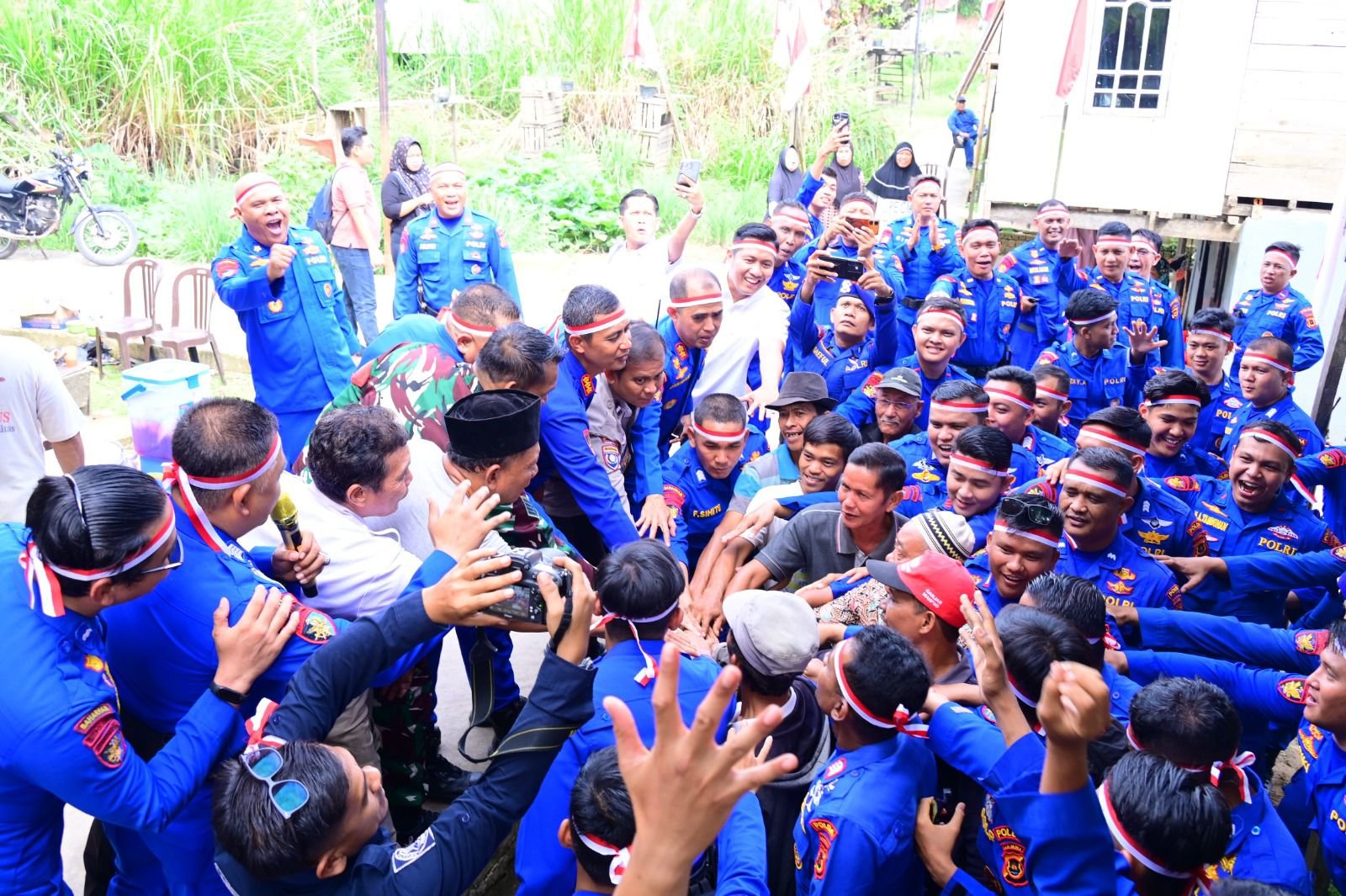 Rumah Baca Polairud Jambi, Tempat Anak Pulau Pandan Belajar dan Mengaji