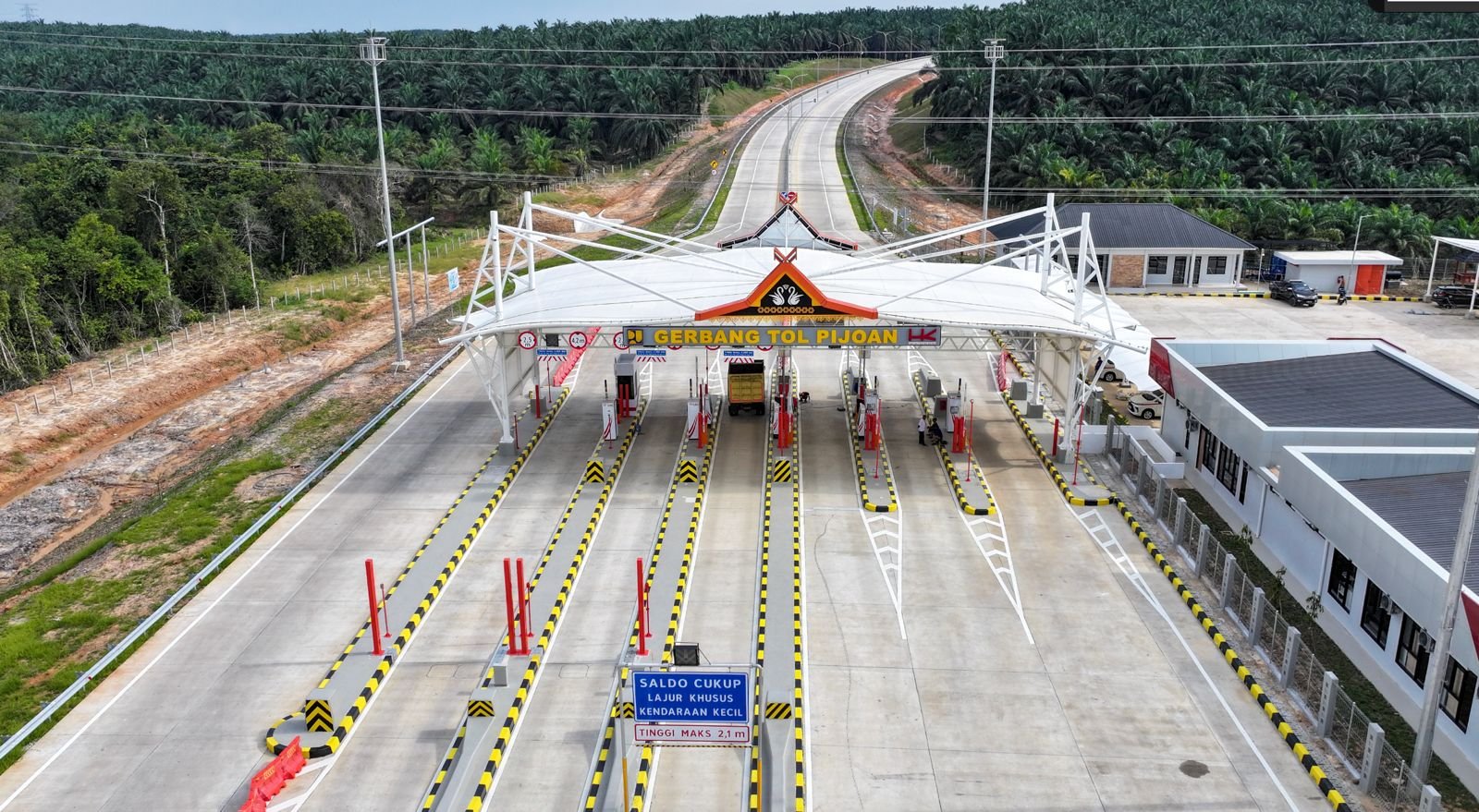 Mulai 14 September, Tol Baru Tempino – Simpang Ness Dibuka Gratis