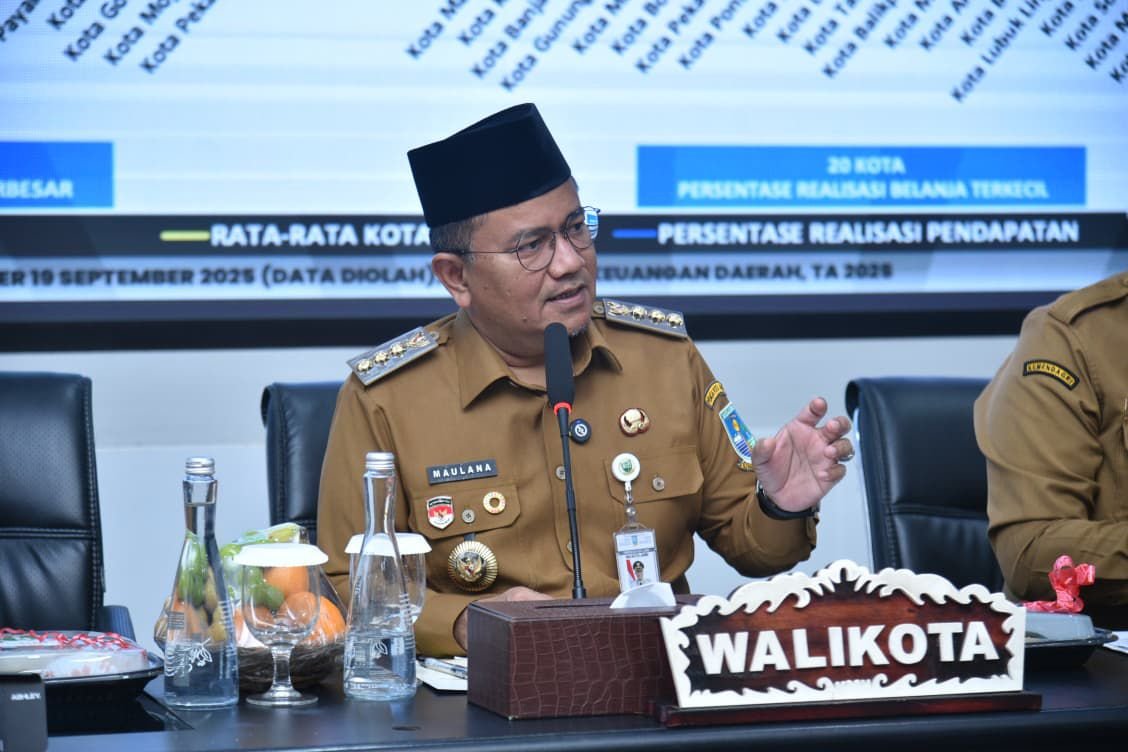 Dorong Percepatan Pembangunan, Wali Kota Maulana Pantau Langsung Realisasi Fisik dan Keuangan OPD
