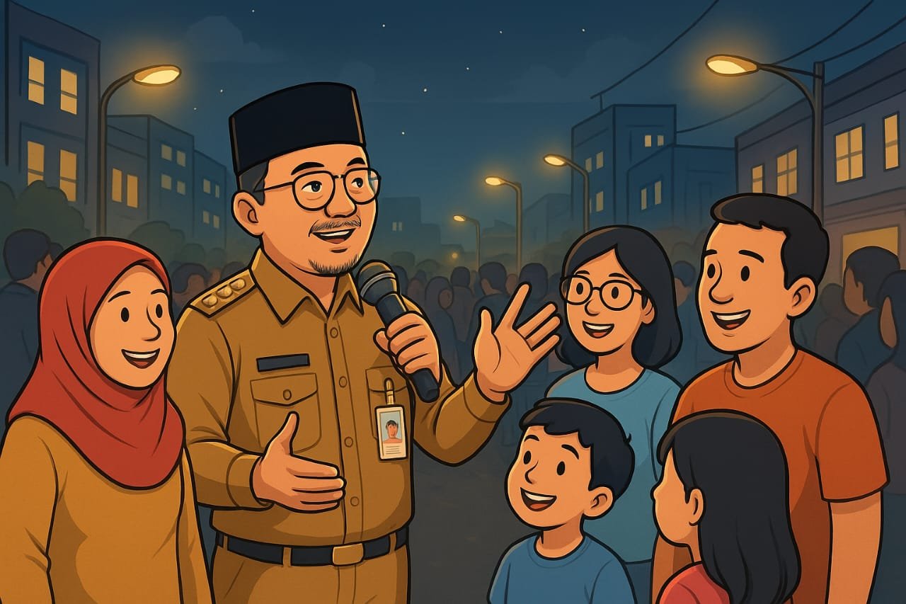 Menuju Kota Jambi Bahagia, Pemkot Terus Perluas Program “Kota Jambi Terang”