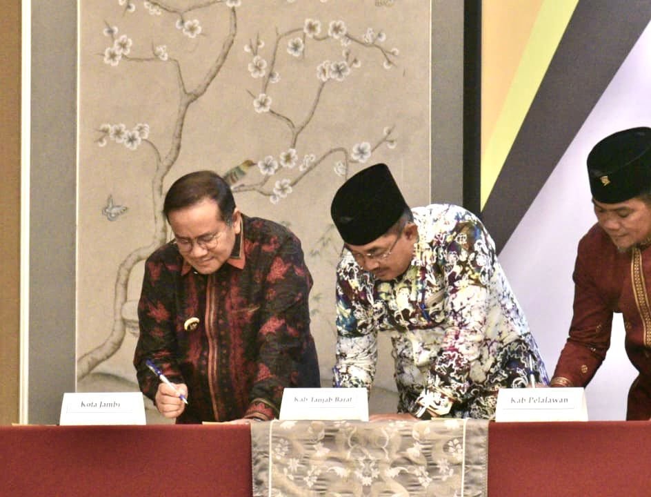 Sah! Wali Kota Maulana Teken MoU di Jakarta, Kota Jambi Dapat 13.235 Sambungan Jargas Baru