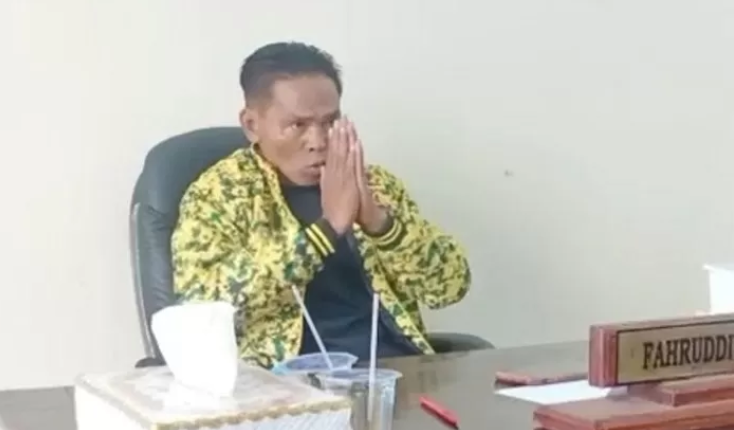 Imbas Video Viral, Golkar Pecat Fahruddin dari Jabatan Ketua Komisi II DPRD Sungai Penuh