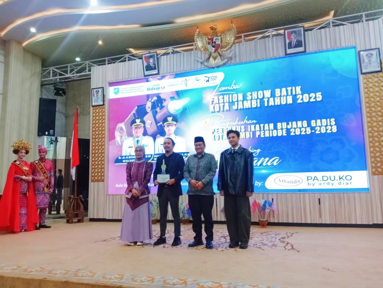 Pemkot Jambi Gelar Nonton Bareng Film Lana dan Lantik Pengurus Ikatan Bujang Gadis Kota Jambi