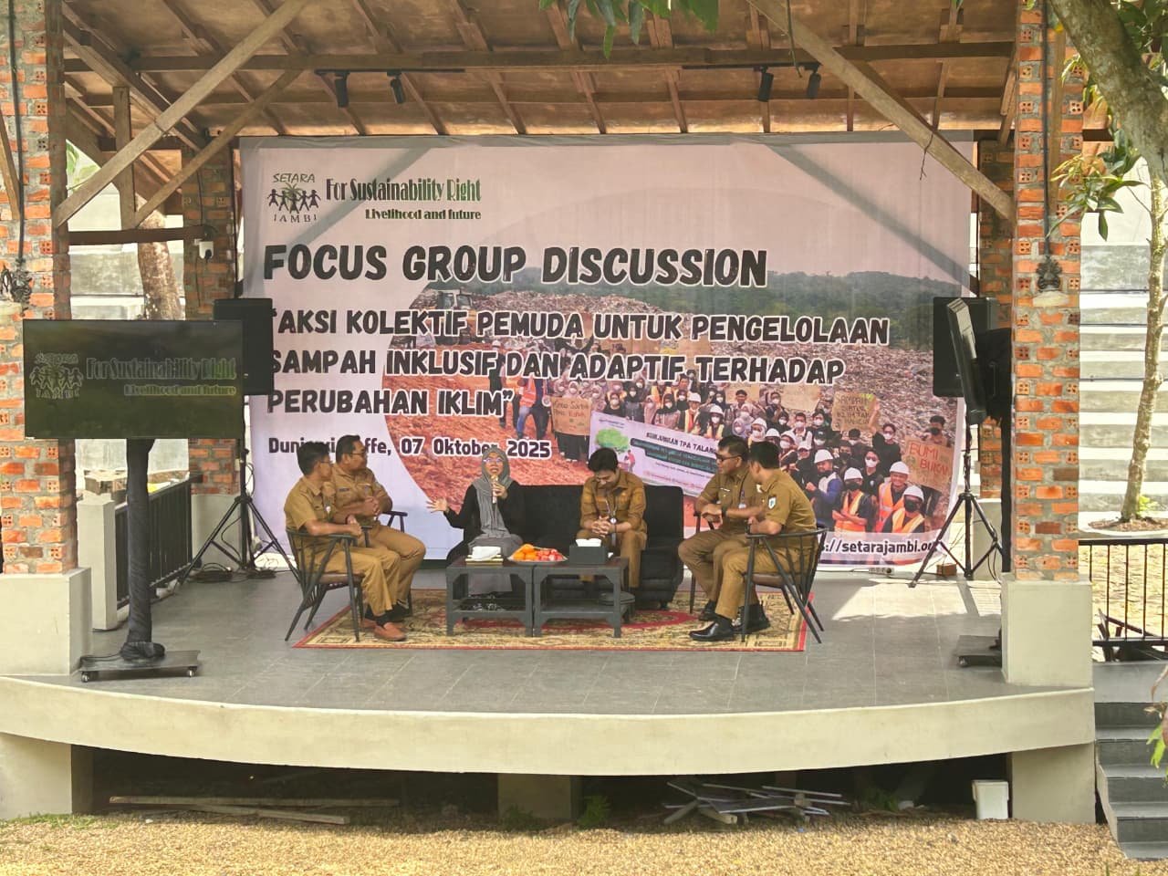 Yuk Mulai Peduli! Diza Hazra Ajak Generasi Muda Aktif, Kelola Sampah demi Lingkungan Jambi