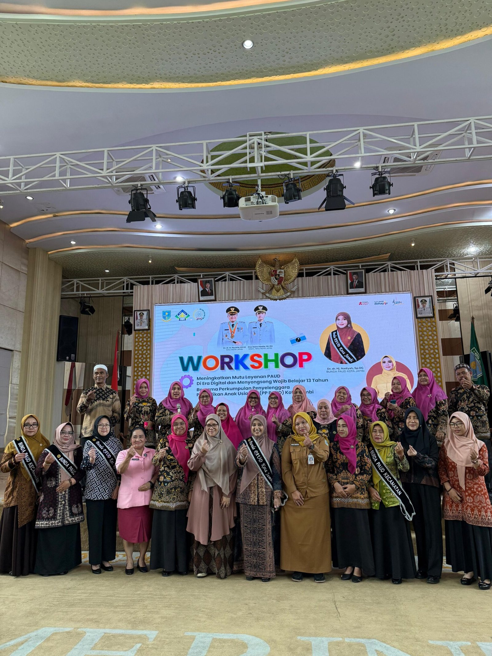 Ingat Ya! Bunda PAUD Kota Jambi Ingatkan Pentingnya Metode Belajar yang Menyenangkan