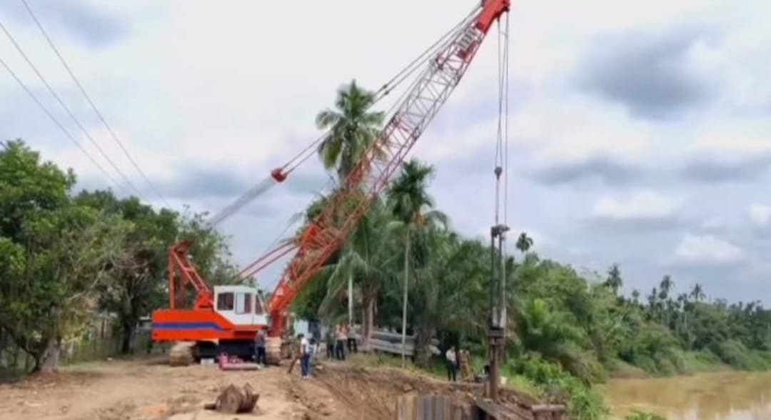 Turap Pagar Senilai Rp20,5 Miliar Belum Rampung, BPBD Tebo Pastikan Tindaklanjuti Rekomendasi DPRD